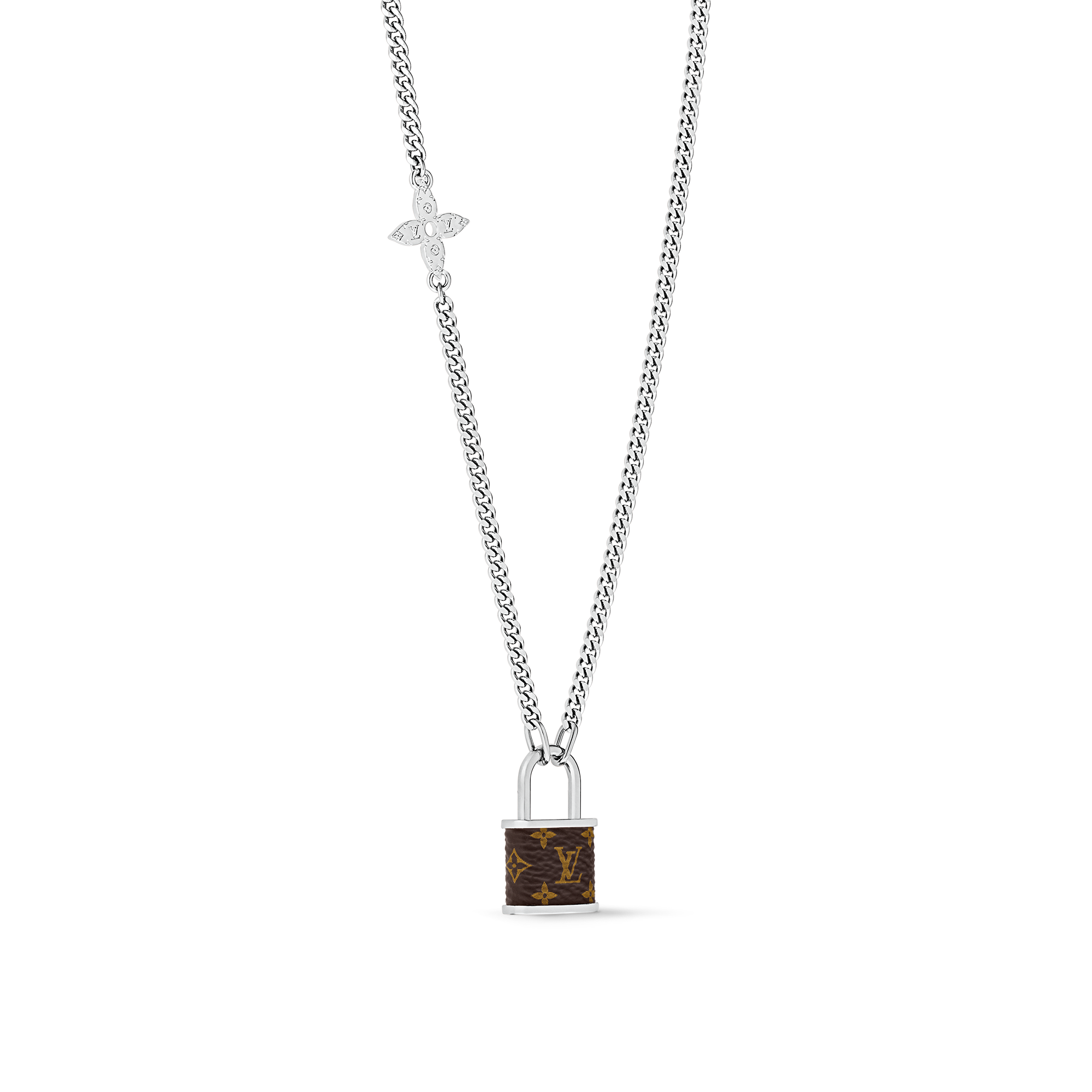 Louis vuitton clearance lock necklace men